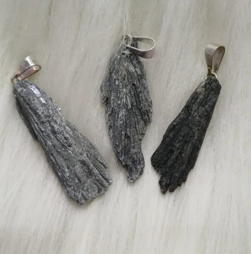 Dije Piedra natural Escoba de brujas (chica)