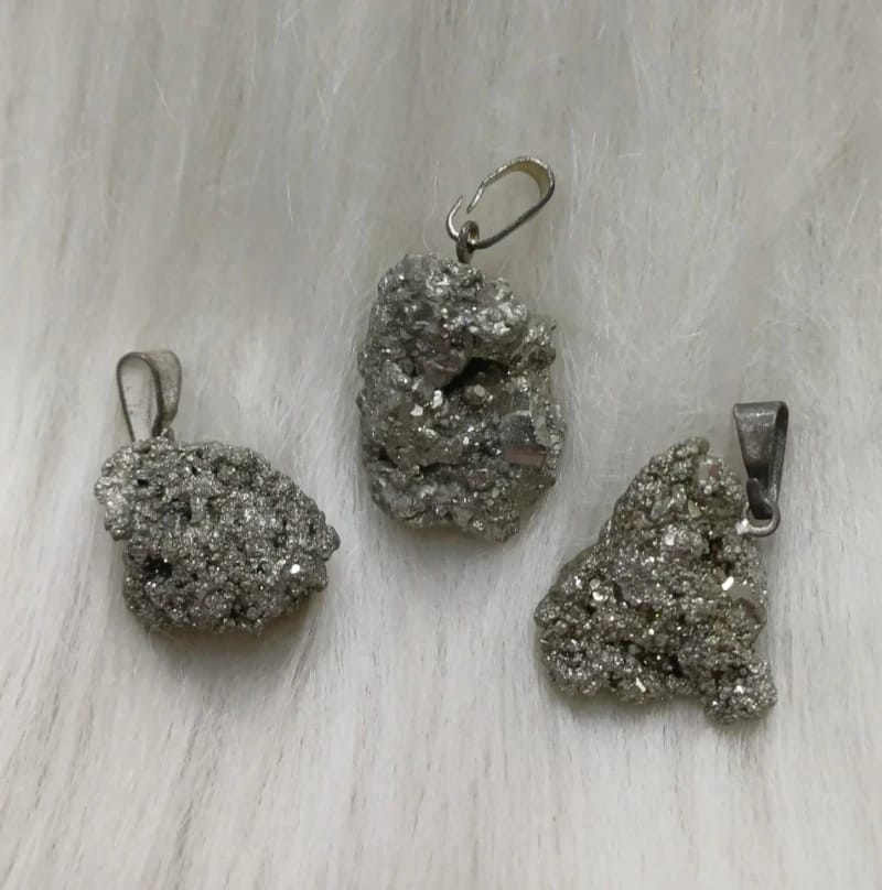 Dije Piedra natural Cuarzo Rosa (chica)
