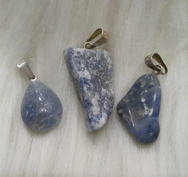 Dije Piedra natural Sodalita (chica)
